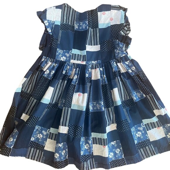 Patchwork Tea Collection Dress - Picture 2 of 6